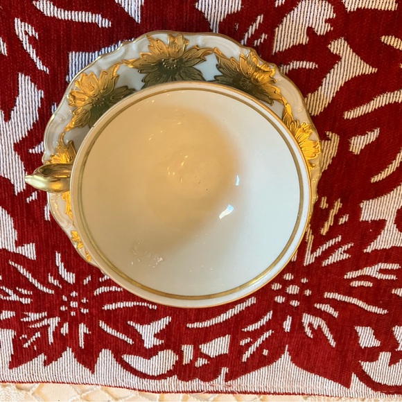 Vintage Waldershof Bavaria Germany 22k Gold Tea Cup and Saucer - Picture 6 of 6
